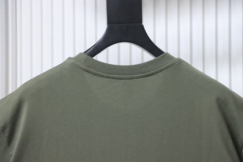 EM Sneakers Loewe Anagram Embroidered T-shirt Avocado Green