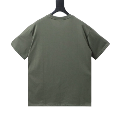 EM Sneakers Loewe Anagram Embroidered T-shirt Avocado Green 02
