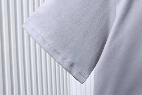 EM Sneakers Loewe Anagram Embroidered T-shirt Gray