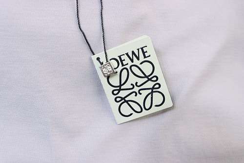 EM Sneakers Loewe Anagram Embroidered T-shirt Gray