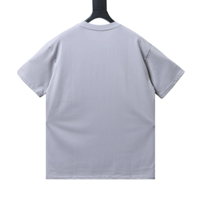 EM Sneakers Loewe Anagram Embroidered T-shirt Gray 02