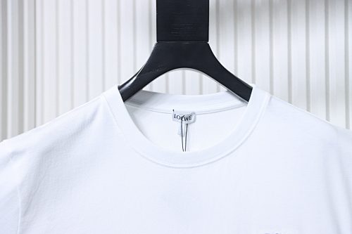 EM Sneakers Loewe Embroidered Kitten T-shirt White