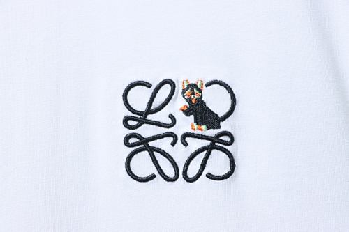EM Sneakers Loewe Embroidered Kitten T-shirt White