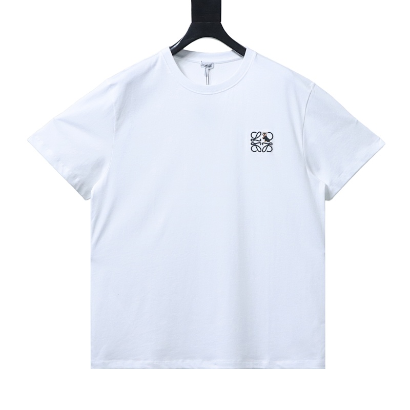 EM Sneakers Loewe Embroidered Kitten T-shirt White
