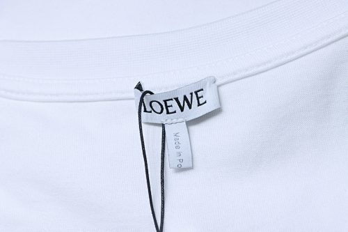 EM Sneakers Loewe Embroidered Kitten T-shirt White