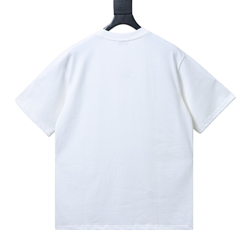 EM Sneakers Loewe Floral Embroidered Logo T-shirt White