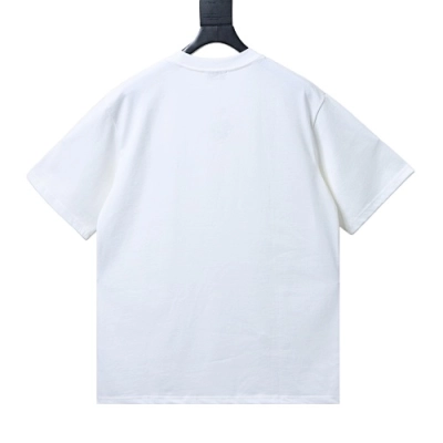 EM Sneakers Loewe Floral Embroidered Logo T-shirt White 02