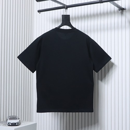 EM Sneakers Loewe Irregular Logo Color-Blocked Foam Print T-Shirt Black