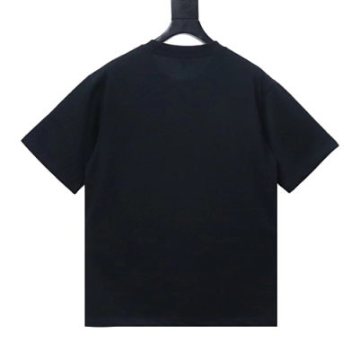 EM Sneakers Loewe Irregular Logo Color-Blocked Foam Print T-Shirt Black 02