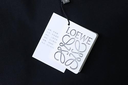 EM Sneakers Loewe Pocket Embroidery T-Shirt Black