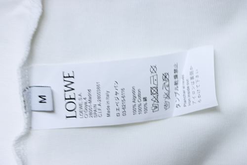 EM Sneakers Loewe Pocket Embroidery T-Shirt White