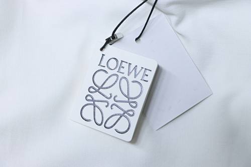 EM Sneakers Loewe Pocket Embroidery T-Shirt White