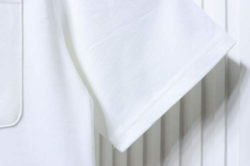 EM Sneakers Loewe Pocket Embroidery T-Shirt White