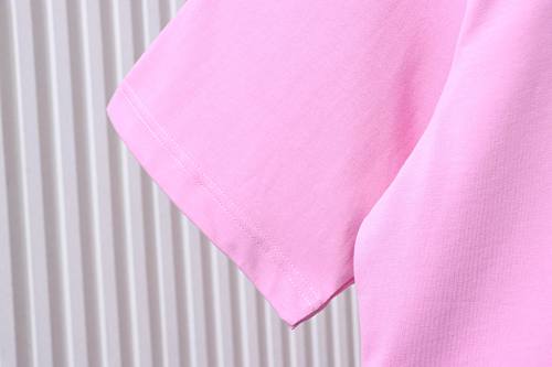 EM Sneakers Loewe Porcelain Cat Print T-shirt Pink