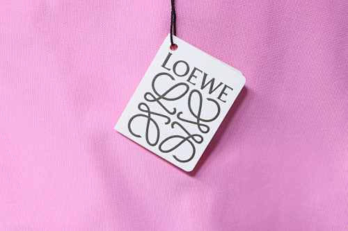 EM Sneakers Loewe Porcelain Cat Print T-shirt Pink