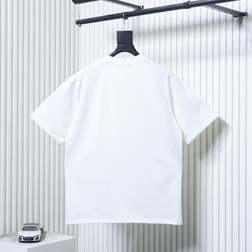 EM Sneakers Loewe Rainbow Embroidered Logo T-Shirt White