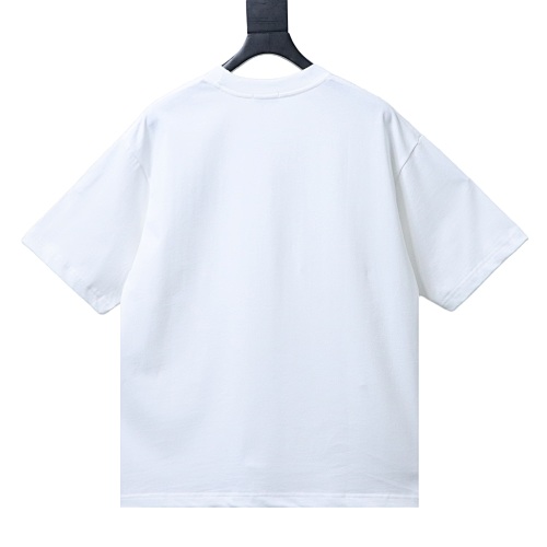 EM Sneakers Loewe T-shirt Classic Embroidered Logo White