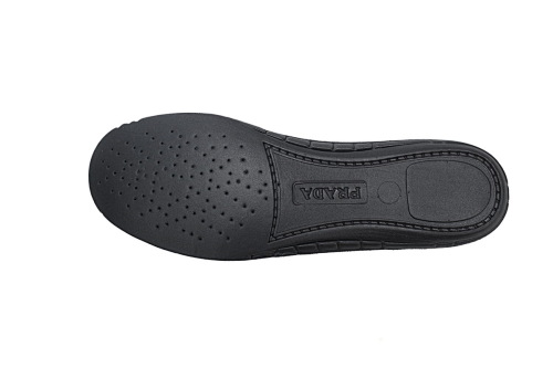 EM Sneakers Prada Monolith 55mm Loafer Black Brushed Leather