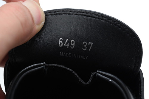 EM Sneakers Prada Monolith 55mm Loafer Black Brushed Leather