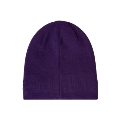 EM Sneakers Sp5der Fuzzy Logo Mohair Beanie Purple 02