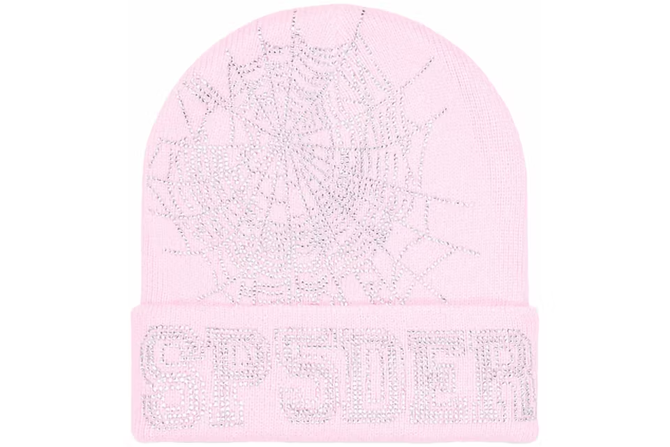 EM Sneakers Sp5der Web Beanie Pink