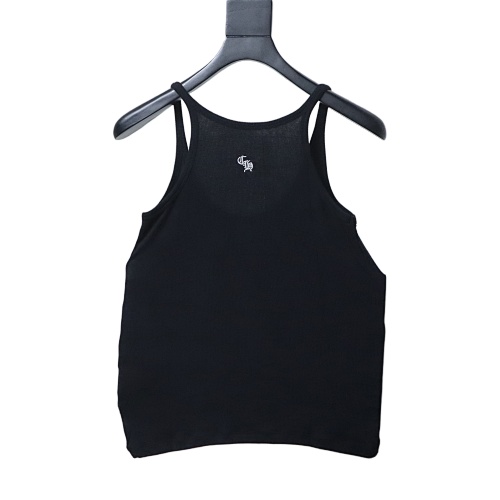 EM Sneakers Chrome Hearts CH New Embroidered Knit Tanktop Black