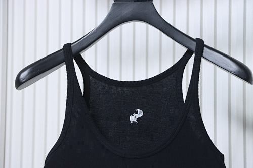 EM Sneakers Chrome Hearts CH New Embroidered Knit Tanktop Black
