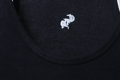 EM Sneakers Chrome Hearts CH New Embroidered Knit Tanktop Black