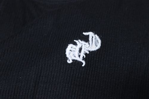 EM Sneakers Chrome Hearts CH New Embroidered Knit Tanktop Black