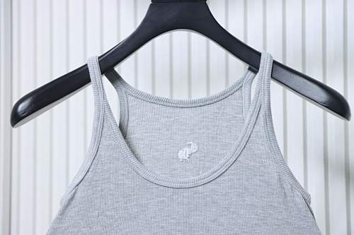 EM Sneakers Chrome Hearts CH New Embroidered Knit Tanktop Gray