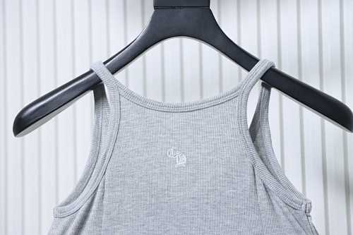 EM Sneakers Chrome Hearts CH New Embroidered Knit Tanktop Gray