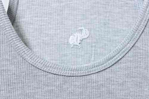 EM Sneakers Chrome Hearts CH New Embroidered Knit Tanktop Gray