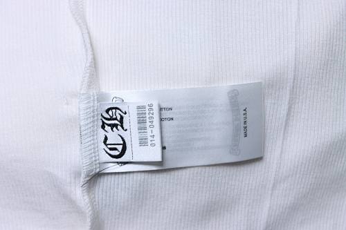 EM Sneakers Chrome Hearts CH New Embroidered Knit Tanktop White