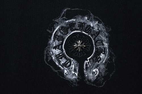 EM Sneakers Chrome Hearts Horseshoe T-shirt Black