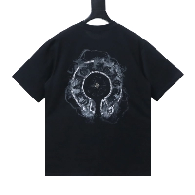EM Sneakers Chrome Hearts Horseshoe T-shirt Black 02