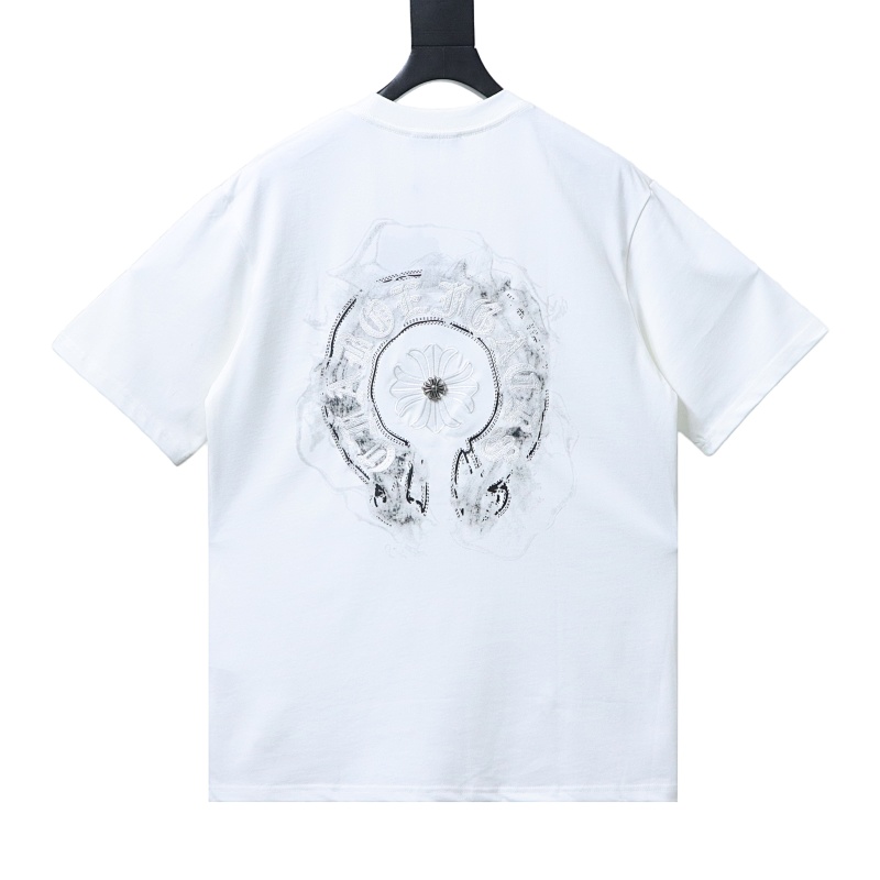 EM Sneakers Chrome Hearts Horseshoe T-shirt White