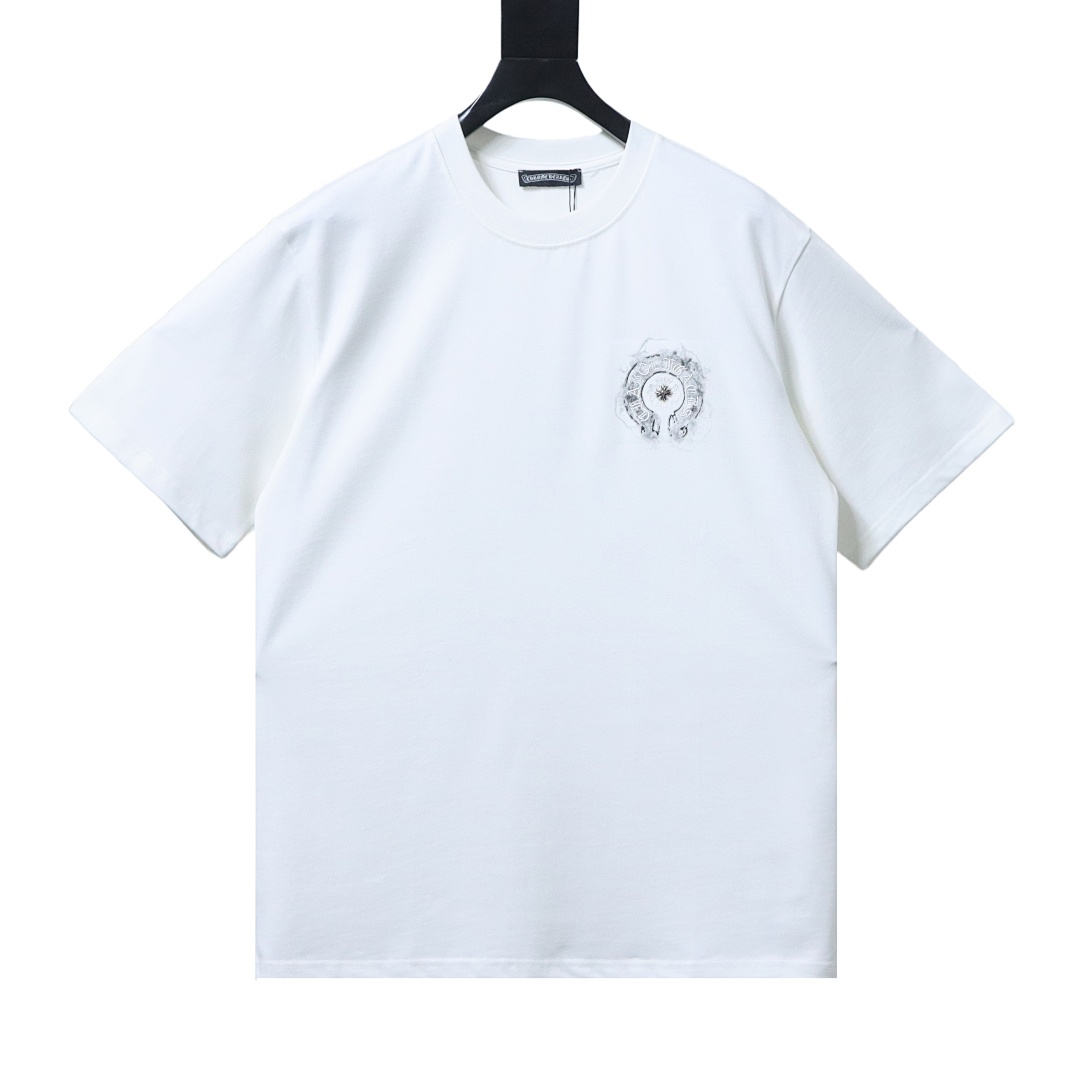EM Sneakers Chrome Hearts Horseshoe T-shirt White