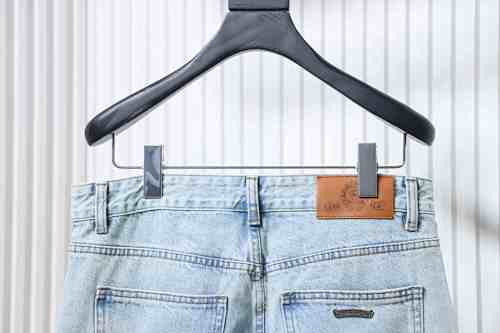 EM Sneakers Chrome Hearts Macaron Colored Cross Jeans Washed Blue