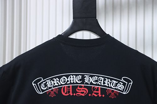 EM Sneakers Chrome Hearts NYC Exclusive Chest-pocket T-shirt Black