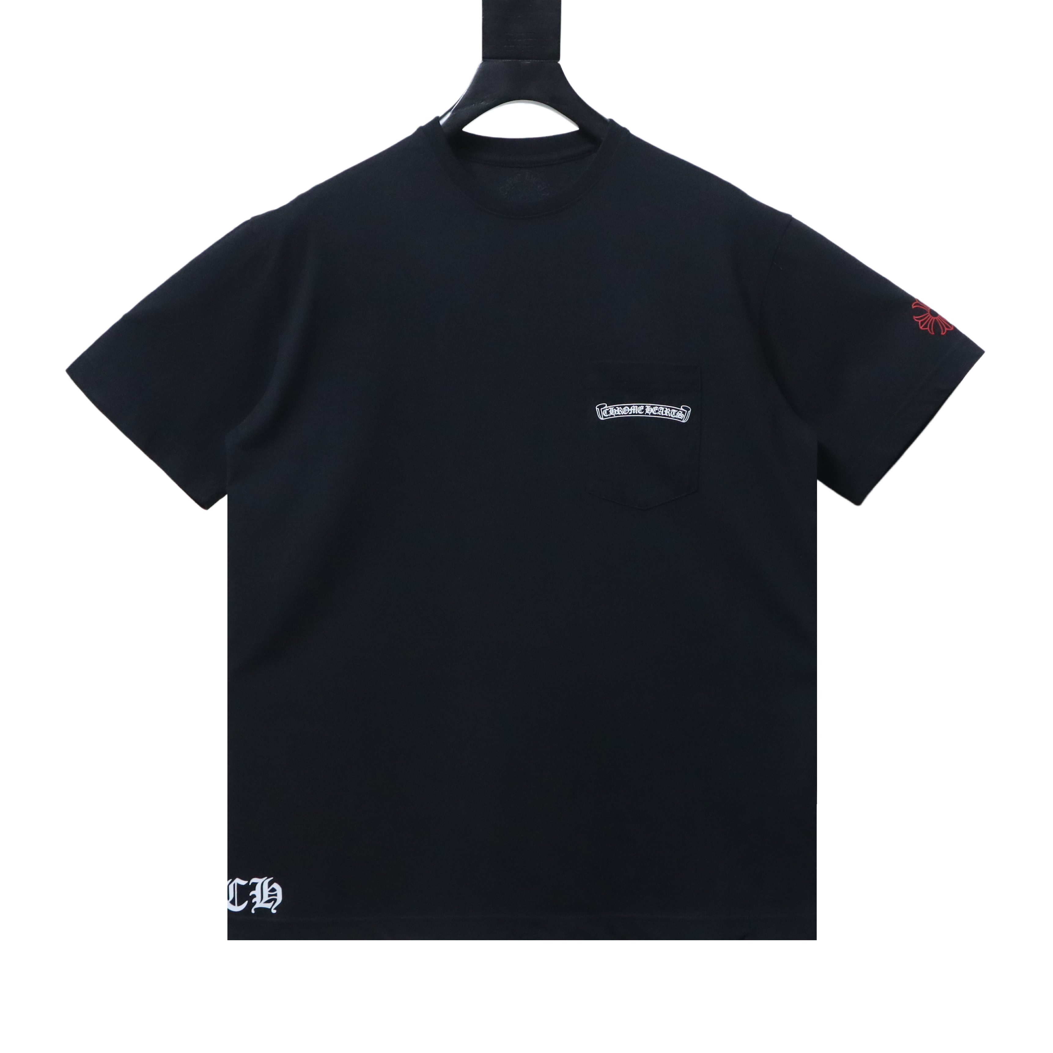 EM Sneakers Chrome Hearts NYC Exclusive Chest-pocket T-shirt Black
