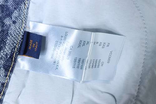 EM Sneakers Louis Vuitton 25ss All-over Monogram Jacquard Denim Short Jeans