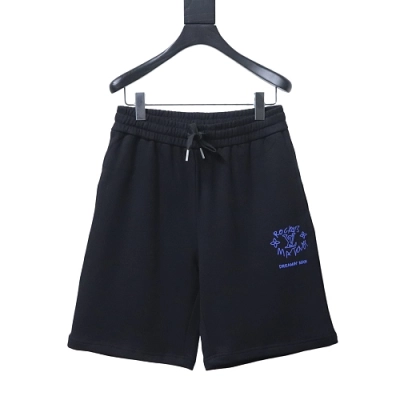 EM Sneakers Louis Vuitton 25SS Dreamer Graffiti Slogan Print Shorts Black 01