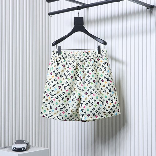EM Sneakers Louis Vuitton by Tyler, the Creator Monogram Printed Silk Shorts Multicolor