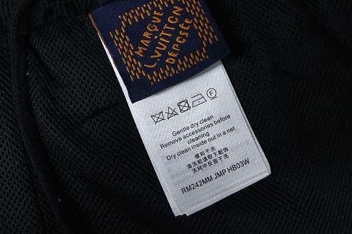 EM Sneakers Louis Vuitton Monogram Moire Jacquard Silk Shirt & Shorts Sets Black