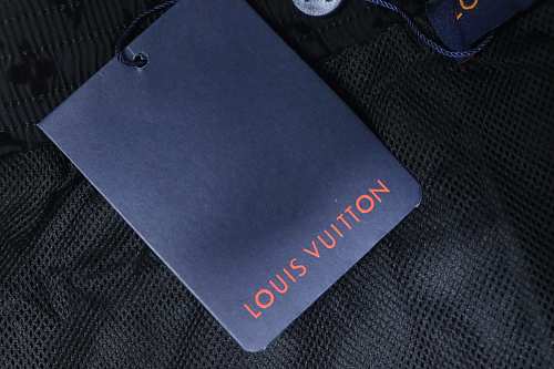 EM Sneakers Louis Vuitton Monogram Moire Jacquard Silk Shorts Black