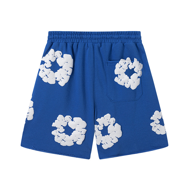 EM Sneakers Denim Tears The Cotton Wreath Shorts Royal Blue