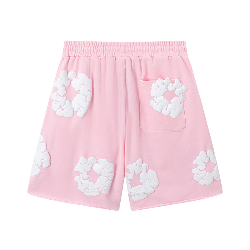 EM Sneakers Denim Tears The White Cotton Wreath Short Pant Pink