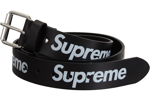 EM Sneakers Supreme Repeat Leather Belt (SS24) Black