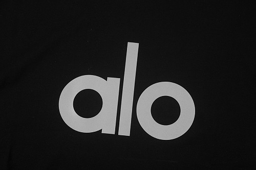 EM Sneakers Alo Yoga T-Shirt & Shorts Sets #NH04 Black