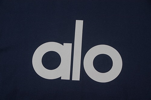 EM Sneakers Alo Yoga T-Shirt & Shorts Sets #NH04 Navy